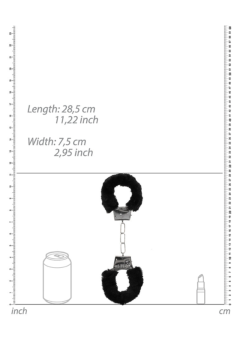 Shots Toys | OUCH! Beginners Handcuffs Furry - Black
