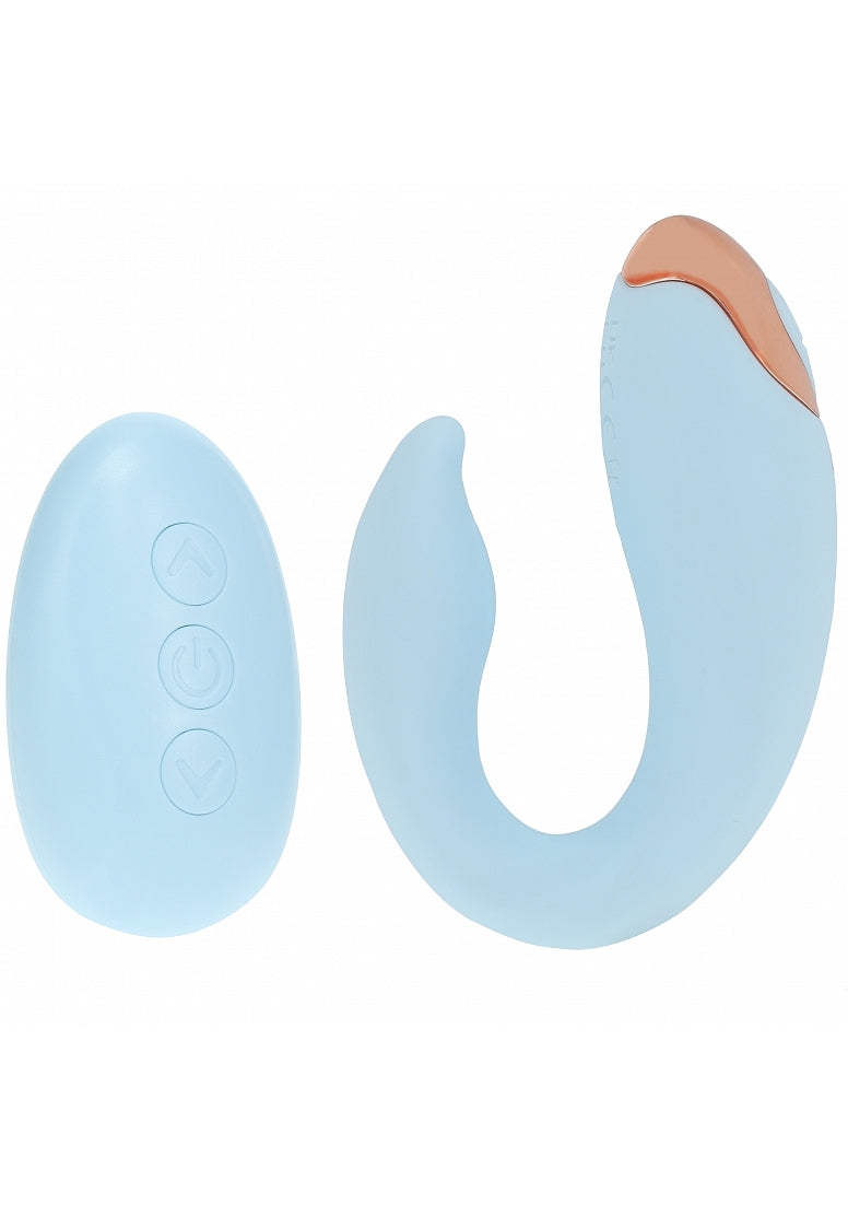 Shots Toys | LOVELINE Daydream - Remote Control 2in1 G-Spot and Clitoral Vibrator - Blue