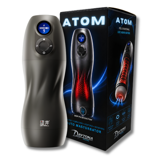 Drywell Atom Electronic Heating, Vibrating, Sucking and Moaning Masturbator