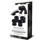 WhipSmart Fuzzy Bedroom Bondage Kit - Under The Bed Restraint Set