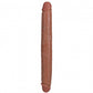 Shots Toys | REALROCK 35cm Thick Double Dildo - Tan (14") Thick Double Dong