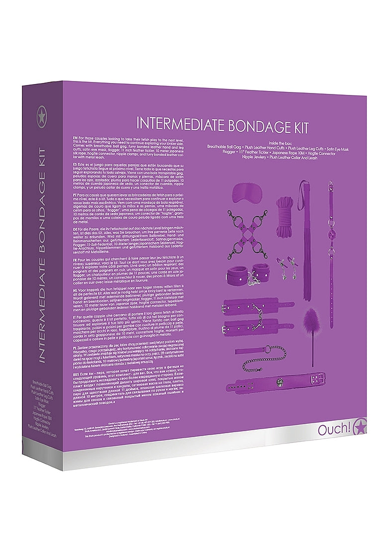 Shots Toys | Ouch! Intermediate Bondage Kit Purple
