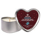 Earthly Body Hemp Seed Lovers Heart Candle Display - Counter Display of 12 and Tester