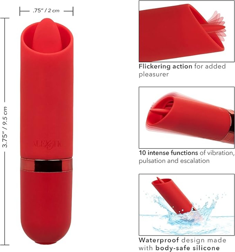 Calexotics Kyst™ Flicker - Discreet Stimulator Flickering Tongue