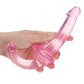 Shots Toys | REALROCK Crystal Clear 6" Strapless Strap On - Pink
