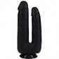 Shots Toys | REALROCK - Double Trouble 7"/8" Realistic Dildo - Black