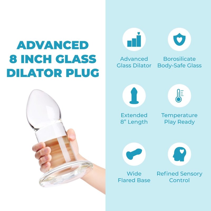 COTR | B-Vibe Advanced 8" Anal Dilator