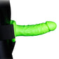 Shots Toys | OUCH! Realistic 7'' Strap-on Harness - Glow in the Dark