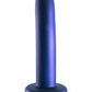 Shots Toys | OUCH! Smooth G-Spot Dildo - 6" / 14.5 cm - Metallic Blue