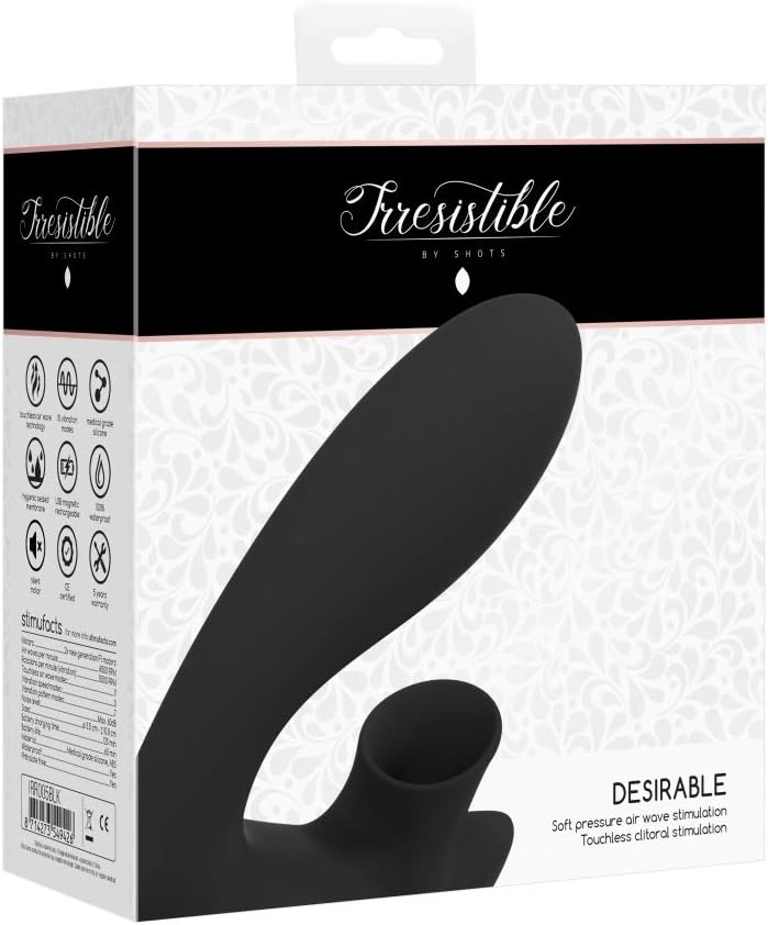 Irresistible Desirable G-Spot Vibrator Black