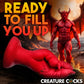 Creature Cocks Demon Claw Fisting Silicone Dildo - Red 21.8cm Claw Fantasy Dildo