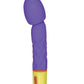 Excellent Power | Bold Around 7" Vibrator With Varicolored Control (Purple)