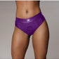 Shots Toys | OUCH! Vibrating Strap-on Thong with Removable Butt Straps - Purple - Size M/L