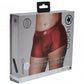 Shots Toys | OUCH! Vibrating Strap-on Boxer - Red - Size XL/XXL