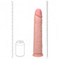 Shots Toys | REALROCK - Realistic Extra Long Dildo no Balls 14" / 35.5cm - Flesh