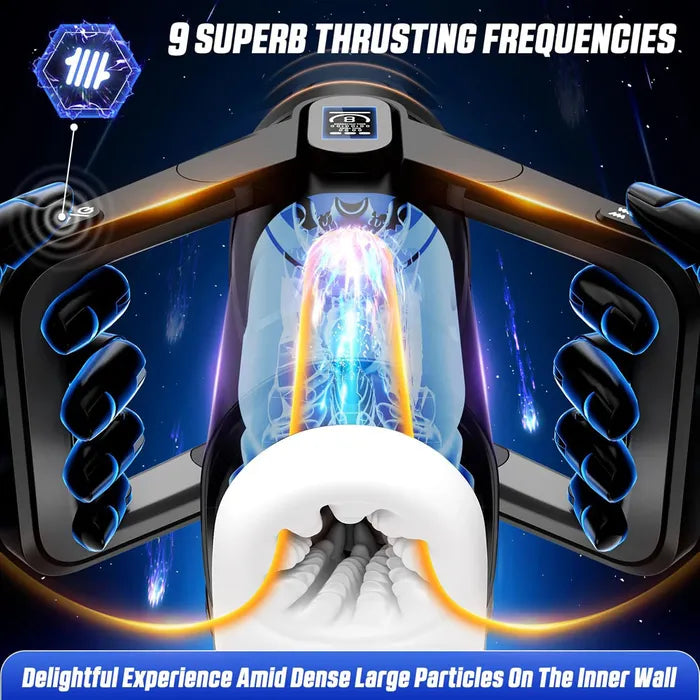 CyberSkin The Wing Thrusting, Massaging & Heating Auto Masturbator