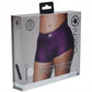 Shots Toys | OUCH! Vibrating Strap-on Boxer - Purple - Size XL/XXL