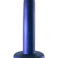 Shots Toys | OUCH! Smooth G-Spot Dildo - 5" / 12 cm - Metallic Blue