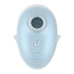 Satisfyer Cutie Ghost - Blue USB Rechargeable Double Air Pulse Vibrator