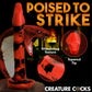 Creature Cocks King Cobra - Large 14" Long Silicone Dong