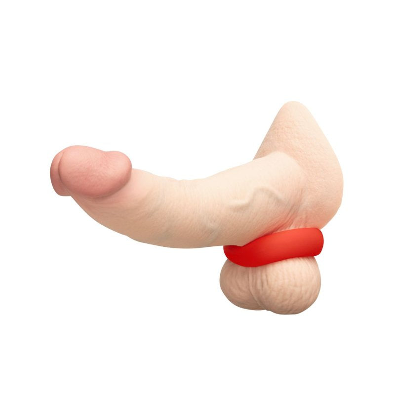 COTR | B-Vibe Flex Ring Bulk - Silicone Cock Ring - Red