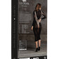 Le Desir Shade - Shade - Carme XI - Dress with Turtleneck Black Size OS