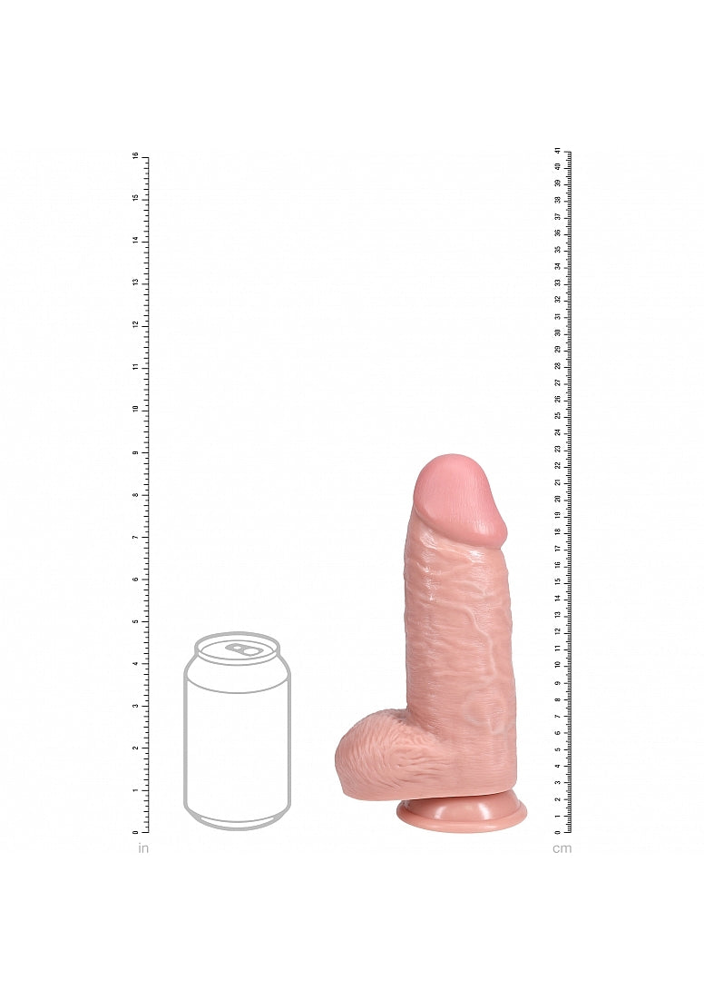 Shots Toys | REALROCK - Realistic Extra Thick Dildo with Balls 9" / 22.9cm - Flesh