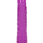 Shots Toys | REALROCK 25cm Slim Glow in the Dark Neon - Purple (9") Dildo Dong