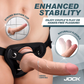Curve Toys | JOCK Hard-Core 8" Triple Density Dildo with Balls