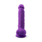 Adrien Lastic Silexd 7" Model 1 Realistic Silicone Dildo - Purple