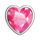 COTR | B-Vibe Jewel Heart Metal Training Set - 2 Piece Metal Butt Plug Set