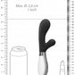 Shots Toys | Luna Artemis Rechargeable 10 Speed Rabbit Vibrator Black