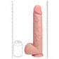 Shots Toys | REALROCK - Realistic Extra Long Dildo with Balls 15" / 38.1cm - Flesh