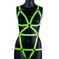 Shots Toys | OUCH! Full Body Harness - Glow in the Dark (Straps) Size S/M