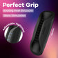 Satisfyer Perfect Grip - Vibrating Masturbator - Black