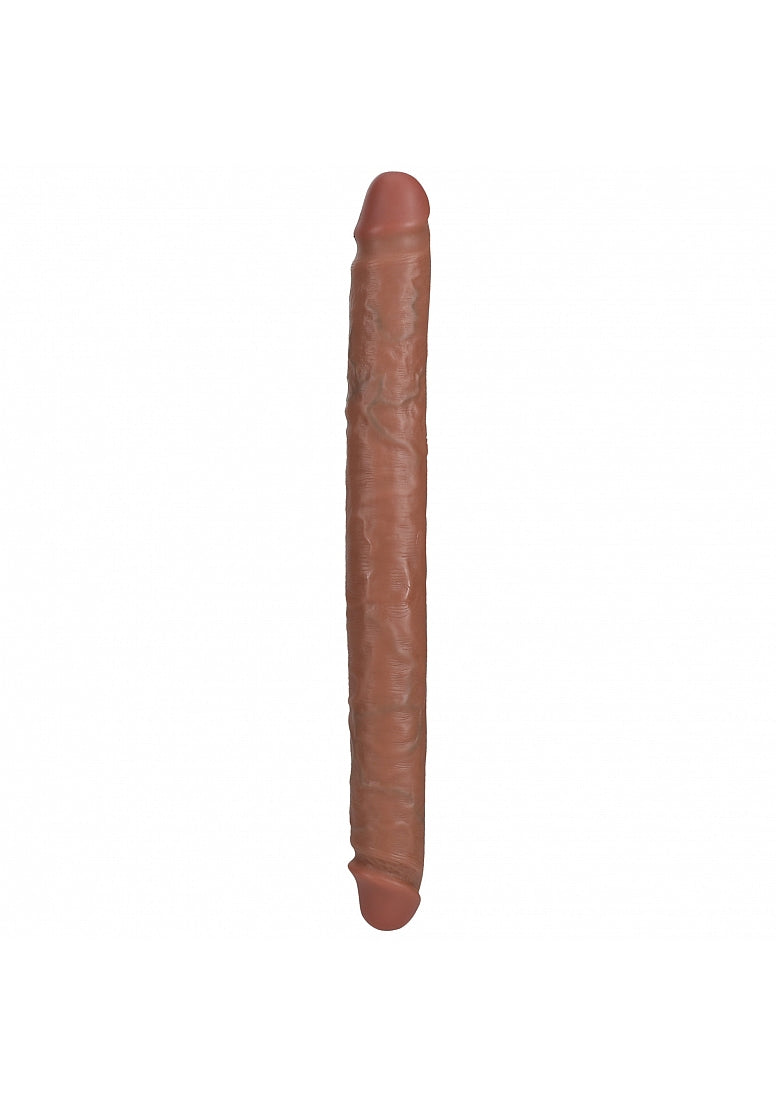 Shots Toys | REALROCK 35cm Slim Double Dildo - Tan (14") Slim