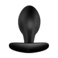 Party Up JEFF Silicone Plug - Black 8.5cm Butt Plug