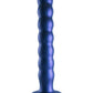 Shots Toys | OUCH! Beaded G-Spot Dildo - 8" / 20.5 cm - Metallic Blue