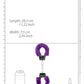 Shots Toys | OUCH! Beginners Handcuffs Furry - Purple