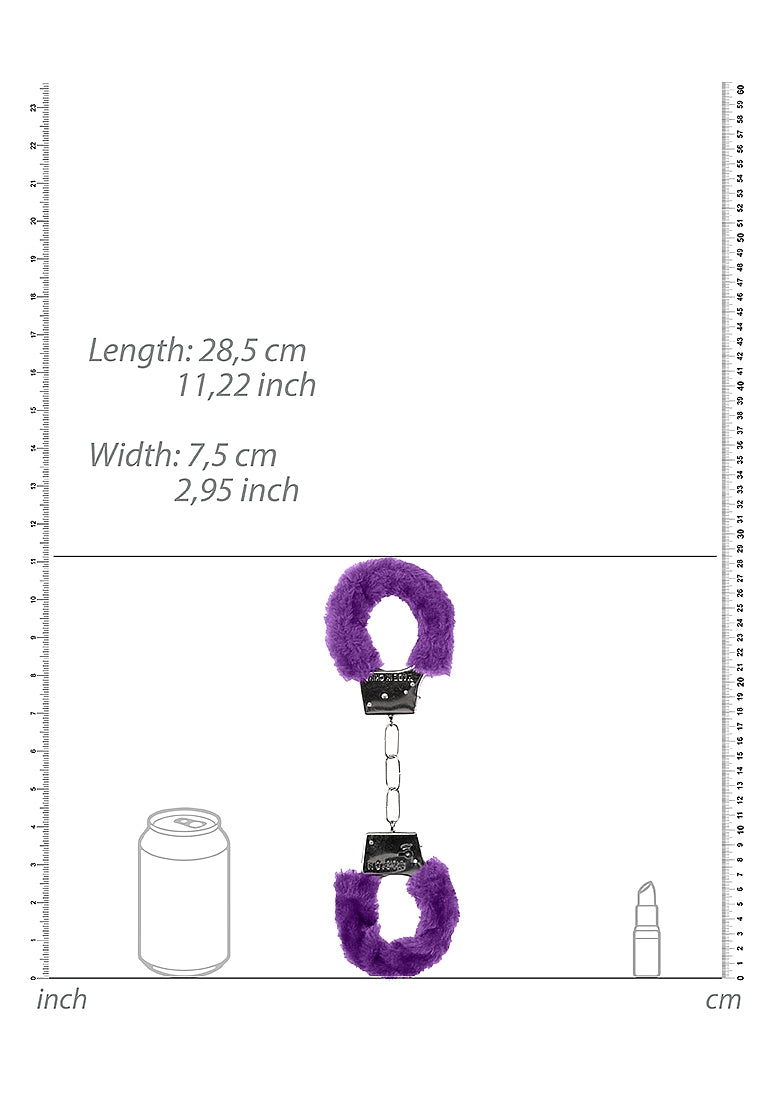 Shots Toys | OUCH! Beginners Handcuffs Furry - Purple