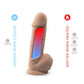 Adrien Lastic Silexd 8.5" Model 1 Realistic Silicone Dildo - Flesh