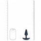 Shots Toys | LEVELZ - Classic Vibrating Silicone Anal Plug - Small - Black