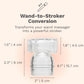 Le Wand Clear Male Masturbator Wand Attachment