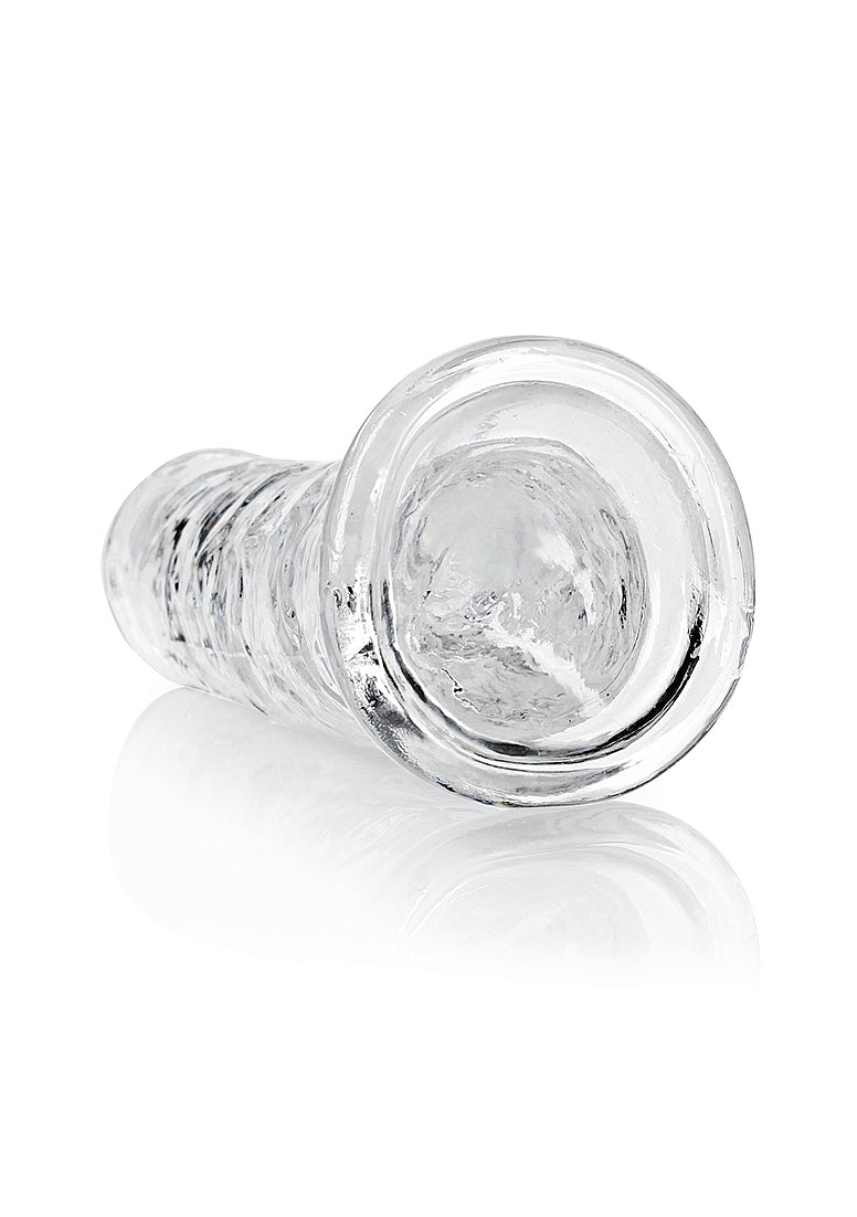 Shots Toys | REALROCK Crystal Clear 8" Straight Dildo No Balls - Translucent