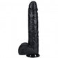 Shots Toys | REALROCK - Realistic Extra Long Dildo with Balls 13" / 33cm - Black