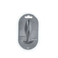Shots Toys | OUCH! Oval Anal Plug - Gun Metal