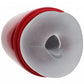 Shots Toys | PUMPED Vibrobator - Vibrating Suction Masturbator Pump - Metallic Red