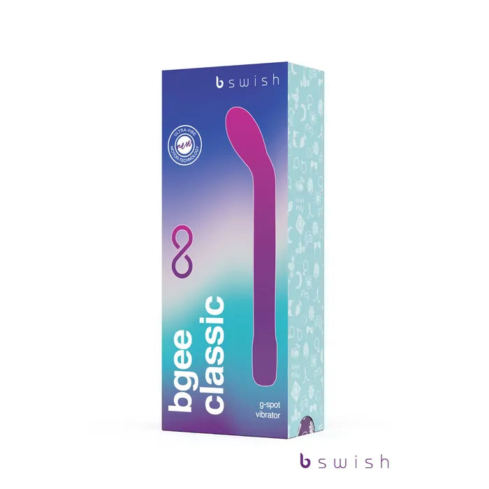 B Swish Bswish Bgee Infinite Classic G-Spot Vibrator Purple
