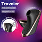 Satisfyer Traveler - Air Pulse Clitoral Stimulator - Black