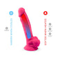 Adrien Lastic Silexd 8" Model 1 Realistic Silicone Dildo with Vibration - Pink